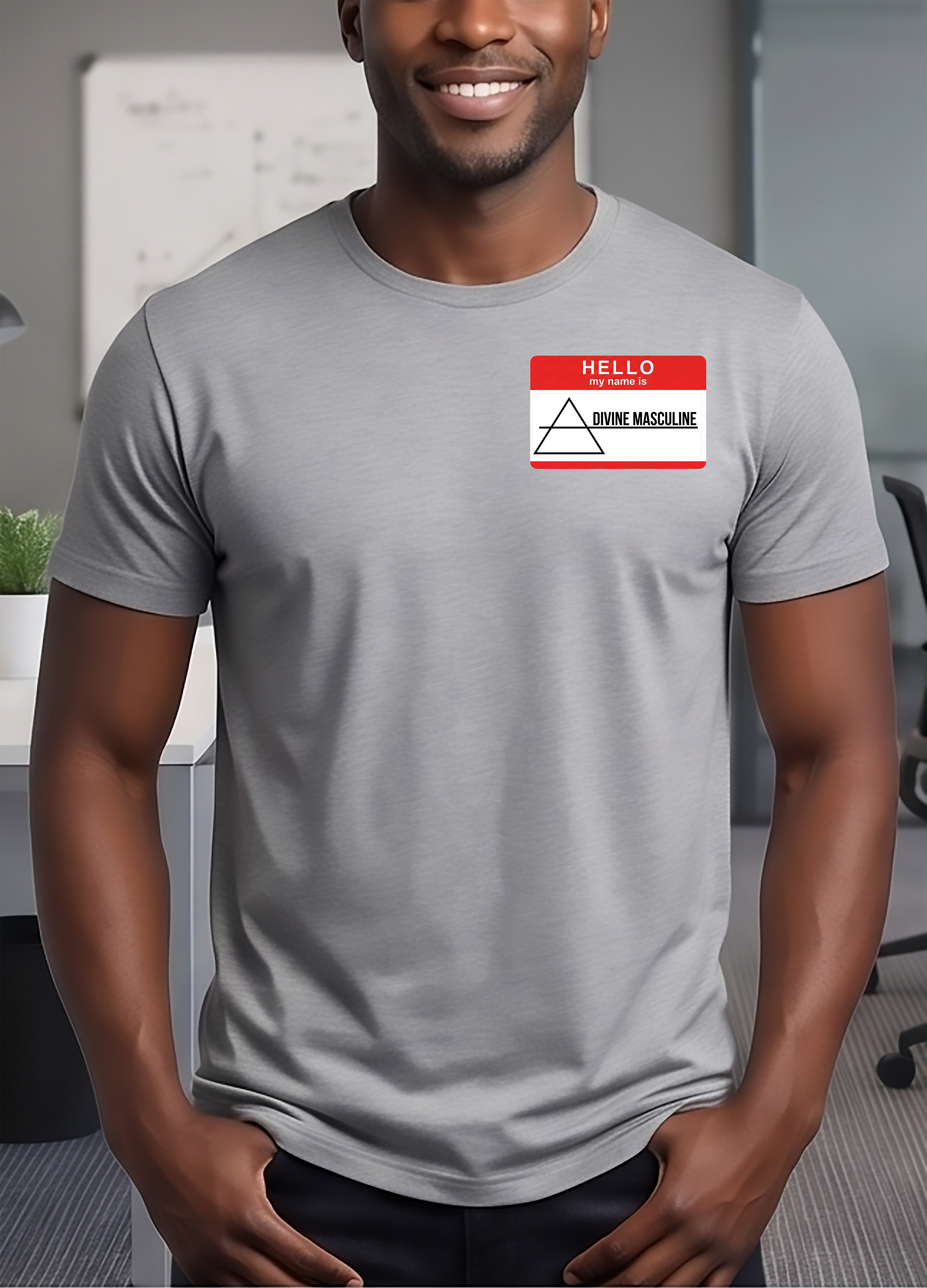 Hello Tag: Divine Masculine T-Shirt (Men's)
