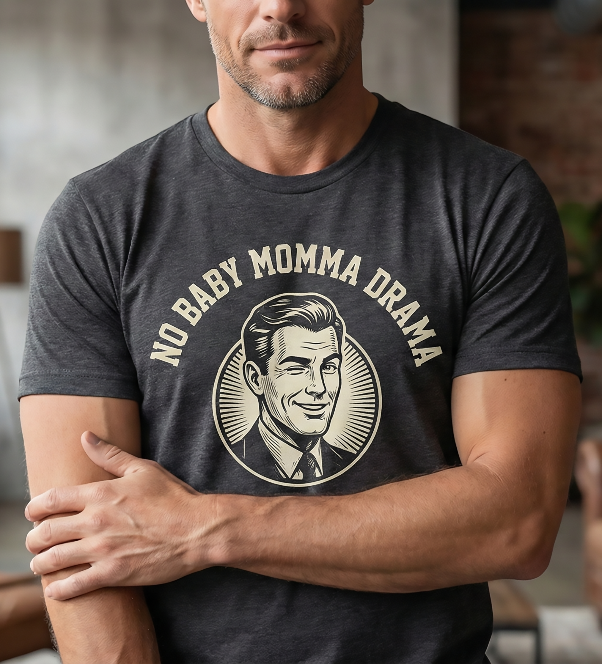 No Baby Momma Drama T-Shirt (Men's)