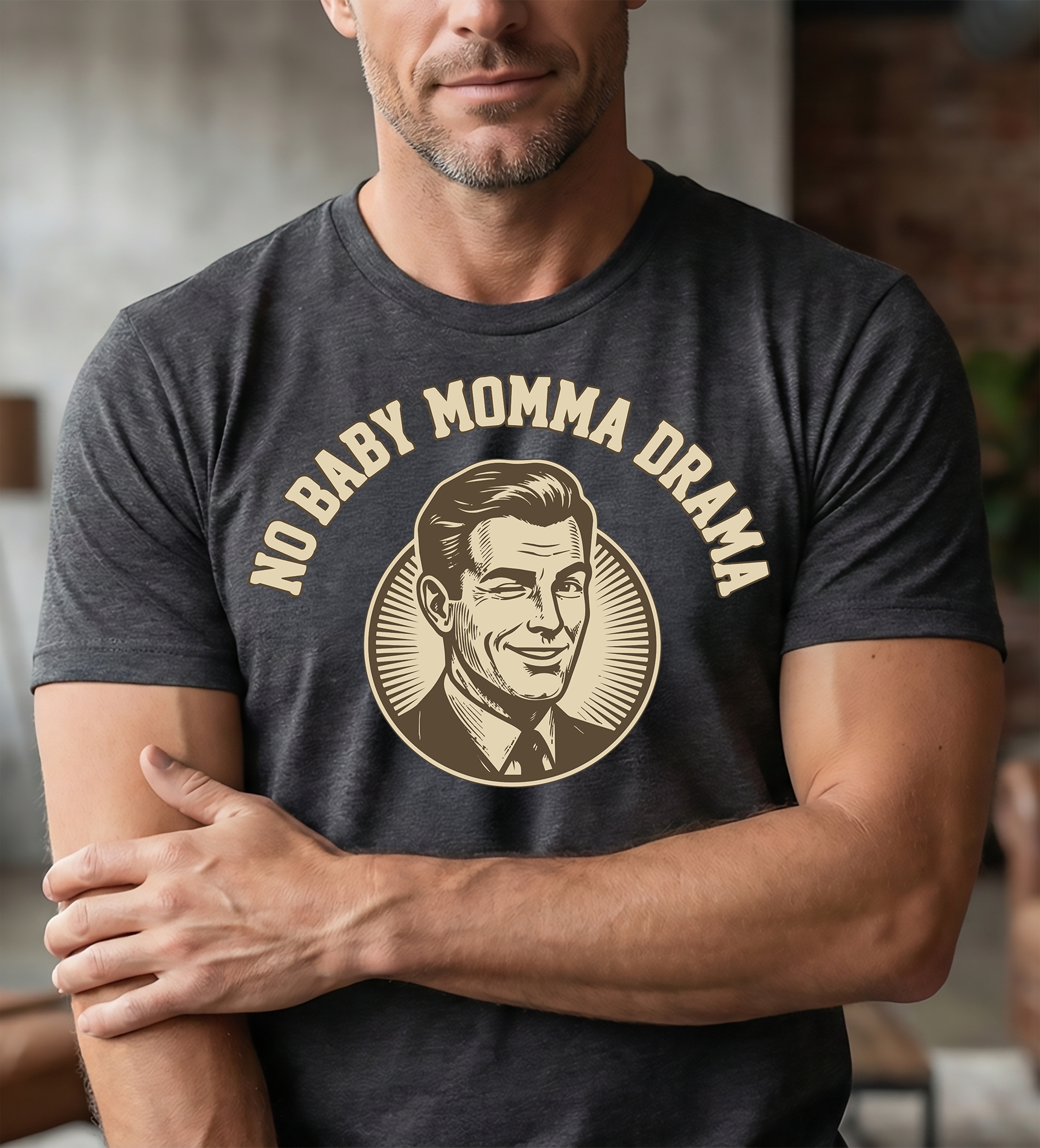 No Baby Momma Drama T-Shirt (Men's)