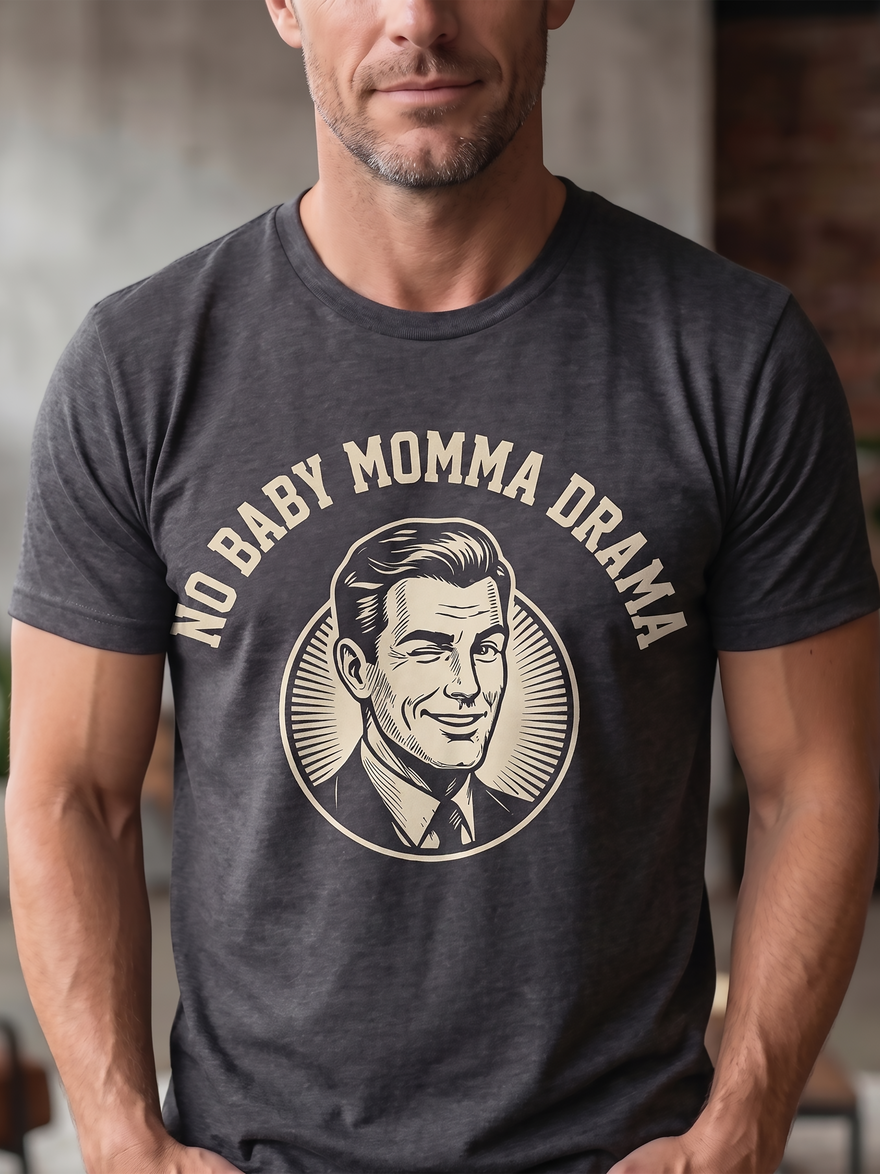 No Baby Momma Drama T-Shirt (Men's)