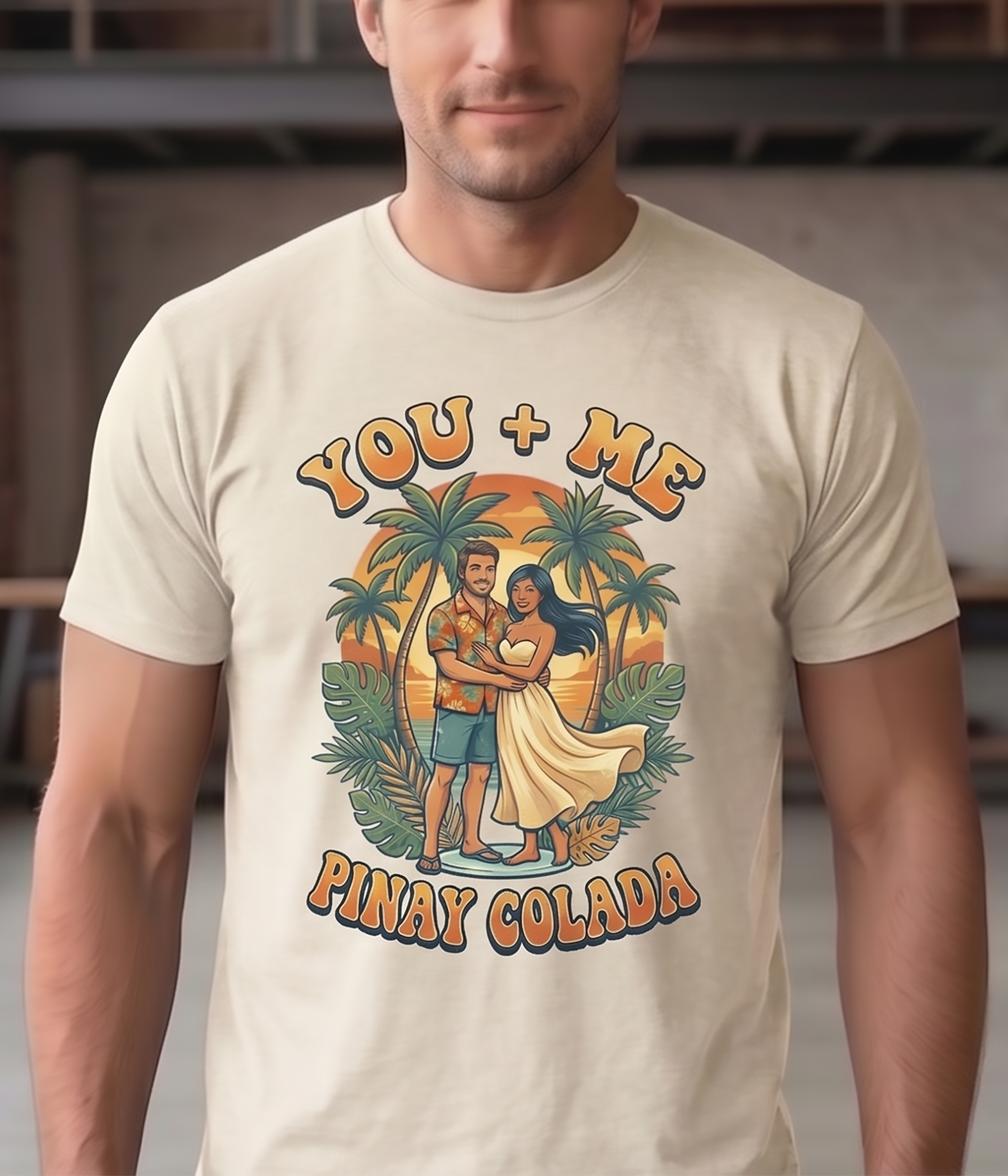 Pinay Colada Paradiso T-Shirt (Men's)