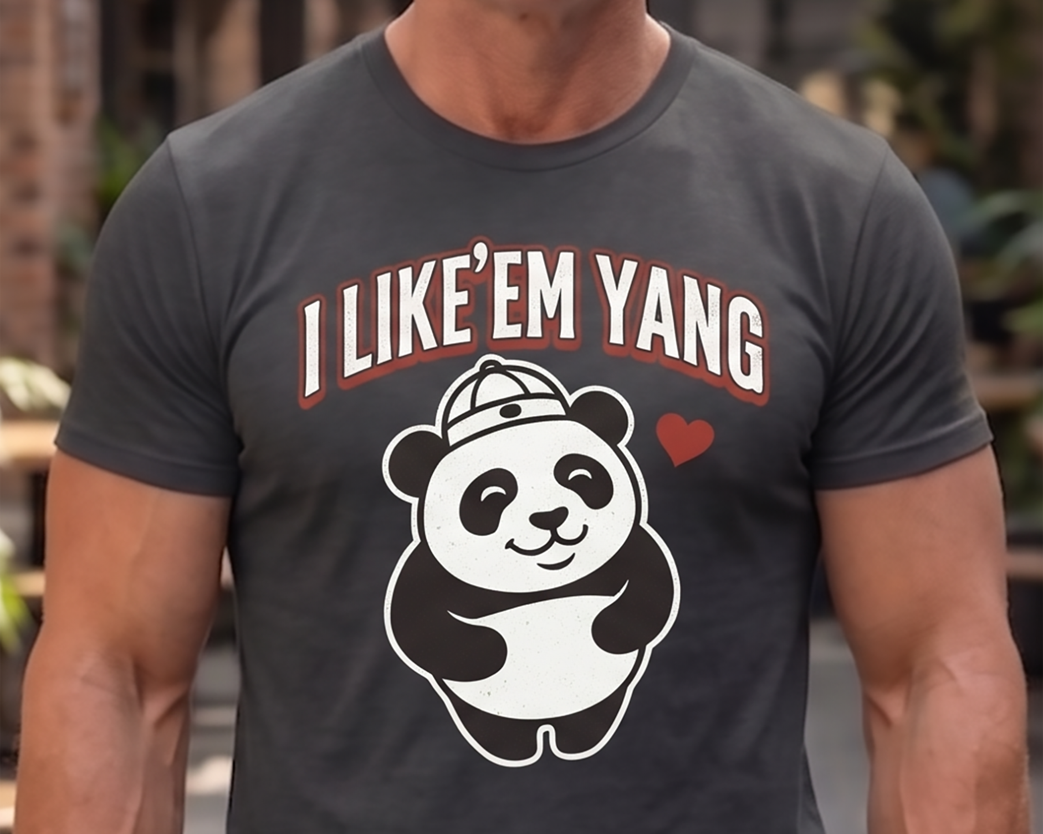Panda Yang T-Shirt (Unisex)